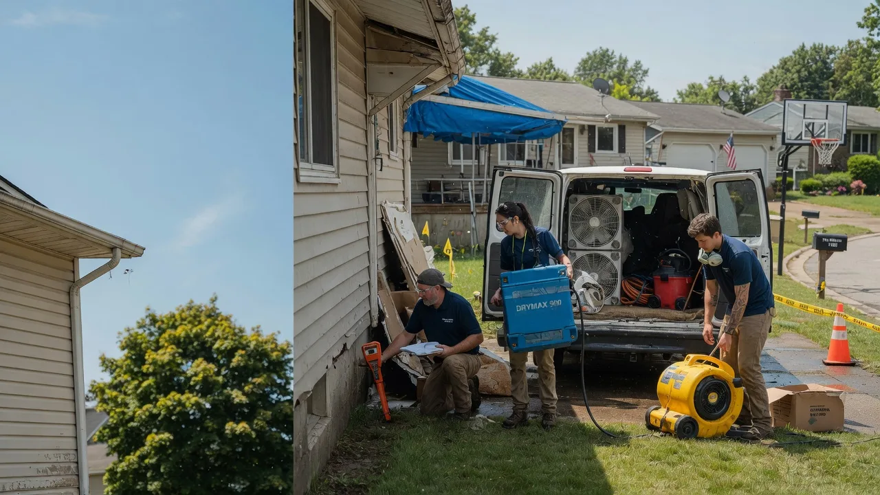 Ceiling Leak Cleanup in Fairbanks, IN near me